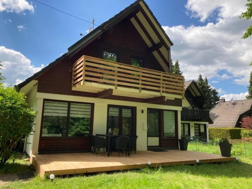 Ferienhaus Lilly Am Silbersee Frielendorf Esterno foto